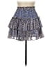 Reset 100% Rayon Paisley Blue Casual Skirt Size M - photo 1