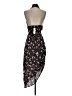 Heartloom 100% Polyester Floral Brown Cocktail Dress Size S - photo 2