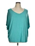 24/7 Maurices Teal 3/4 Sleeve Top Size 16 (1) - photo 1