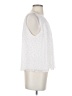 Alice + Olivia 100% Polyester White Sleeveless Blouse Size S (estimated) - photo 4