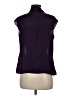Merona 100% Polyester Purple Sleeveless Blouse Size M - photo 2