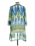 Chico's 100% Polyester Blue Kimono Size Lg (2) - photo 2