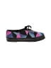 Assorted Brands Argyle Black Purple Sneakers Size 10 - photo 1