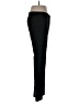 Ecru Solid Black Dress Pants Size 10 - photo 4