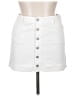 Hollister Solid White Denim Skirt Size 15 - photo 1