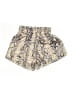Unbranded 100% Polyester Animal Print Gold Shorts Size L - photo 1