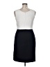Studio One Color Block Ivory Cocktail Dress Size 14 - photo 2