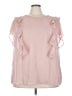 Torrid 100% Polyester Pink Sleeveless Blouse Size 3X Plus (3) - photo 1