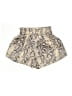 Unbranded 100% Polyester Animal Print Gold Shorts Size L - photo 2