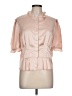 ASOS 100% Polyester Pink Short Sleeve Blouse Size 12 - photo 1