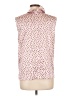 Roberta Freymann Floral Pink Sleeveless Silk Top Size L - photo 2