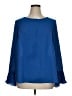 Soulmates 100% Polyester Blue Long Sleeve Blouse Size 1X - photo 1