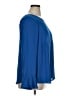 Soulmates 100% Polyester Blue Long Sleeve Blouse Size 1X - photo 4