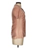 Max Azria Brown Pink Short Sleeve Polo Size XS - photo 4