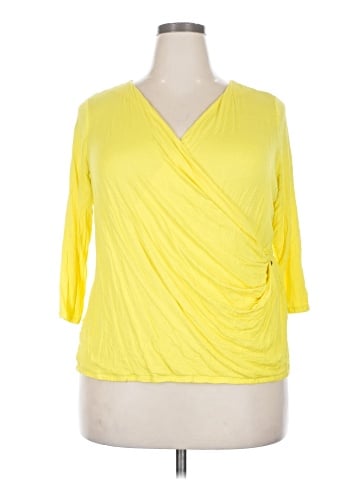 Jessica London 3/4 Sleeve Top (view 1)