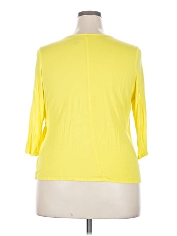 Jessica London 3/4 Sleeve Top (view 2)