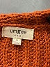 Umgee Orange Pullover Sweater Size M - photo 7