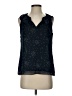 CAbi 100% Polyester Black Sleeveless Blouse Size XS - photo 1