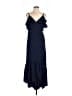 Monsoon 100% Polyester Blue Cocktail Dress Size 10 - photo 1