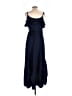 Monsoon 100% Polyester Blue Cocktail Dress Size 10 - photo 2