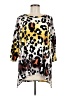 Unbranded Animal Print Yellow Poncho Size M - photo 1