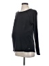 Gap - Maternity Black Long Sleeve T-Shirt Size XS Maternity - photo 1