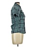 Assorted Brands Plaid Green Short Sleeve Blouse Size 10 - photo 4