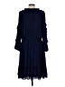 Chico's 100% Polyester Blue Casual Dress Size Lg (2.5) - photo 2