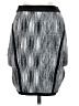 Bebe Chevron-herringbone Gray Casual Skirt Size S - photo 2