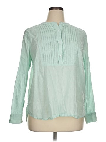 Lane Bryant Long Sleeve Blouse (view 1)