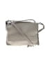ALLSAINTS 100% Leather Solid Gray Leather Satchel One size - photo 1