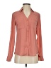 Express Outlet 100% Polyester Pink Long Sleeve Blouse Size XS - photo 1