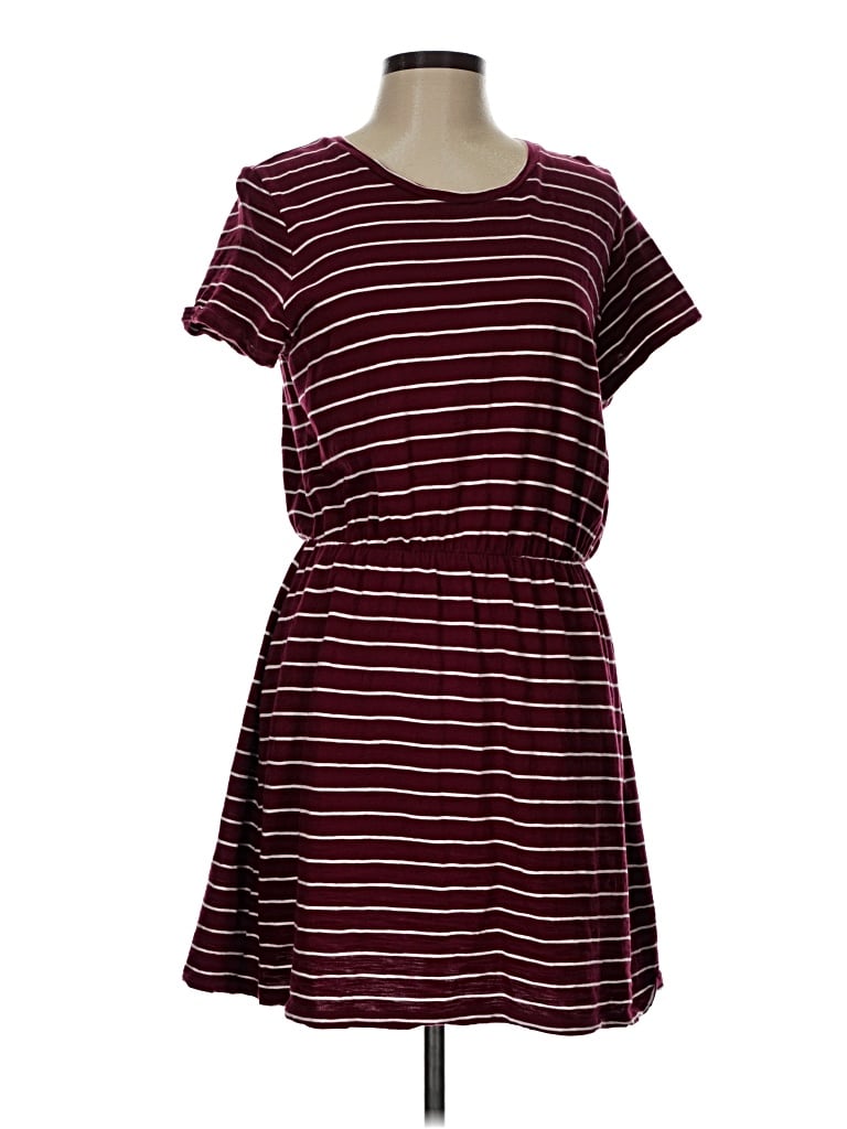Pre-owned Old Navy Casual Dress In Burgundy