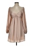 Mustard Seed 100% Polyester Tan Cocktail Dress Size S - photo 1