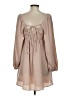 Mustard Seed 100% Polyester Tan Cocktail Dress Size S - photo 2