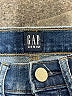 Gap Solid Blue Jeans Size 26 waist - photo 3