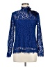 J.Crew Blue Long Sleeve Blouse Size 6 - photo 1