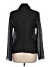 George 100% Polyester Black Long Sleeve Blouse Size 12 - 14 - photo 2