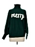 Unbranded 100% Acrylic Green Turtleneck Sweater Size M - photo 1