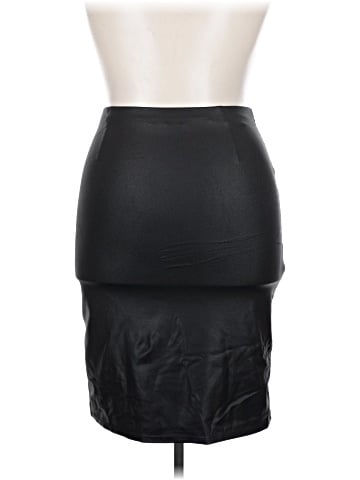 Popilush Faux Leather Skirt (view 2)