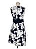Chaps Floral Blue Casual Dress Size 6 - photo 2