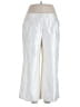 Escada Metallic Ivory Casual Pants Size EU 46 / US 16 - photo 1