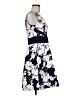 Chaps Floral Blue Casual Dress Size 6 - photo 4
