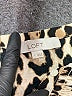 Ann Taylor LOFT 100% Polyester Animal Print Ivory Sleeveless Blouse Size L - photo 7