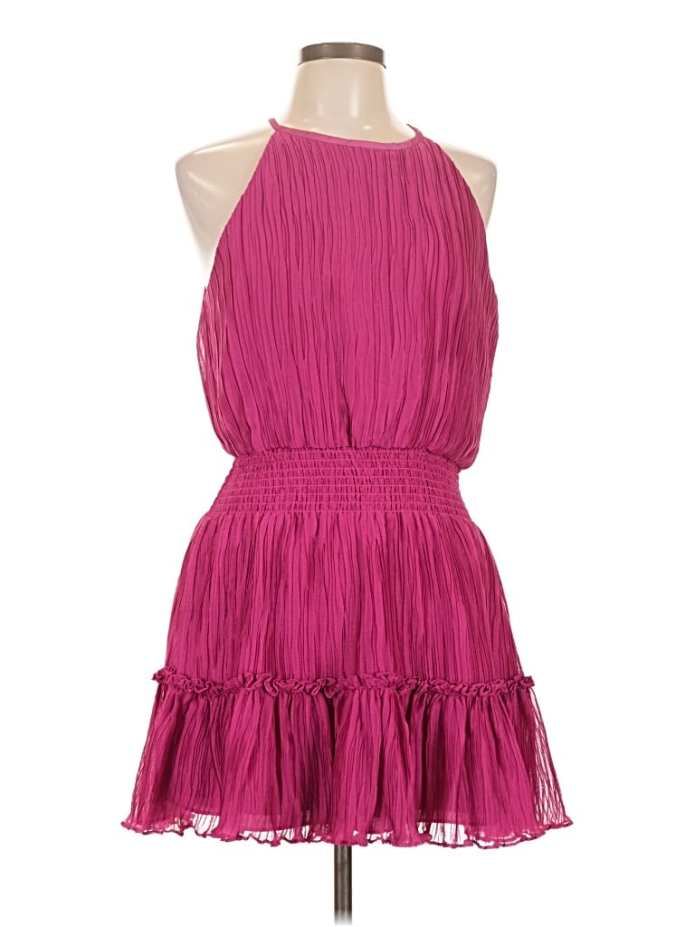 Pre-owned Dress The Population Cocktail Dress In Pink