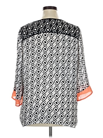 Umgee 3/4 Sleeve Blouse (view 2)