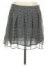Gap Outlet 100% Polyester Chevron-herringbone Gray Casual Skirt Size 8 - photo 1