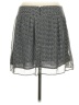 Gap Outlet 100% Polyester Chevron-herringbone Gray Casual Skirt Size 8 - photo 2