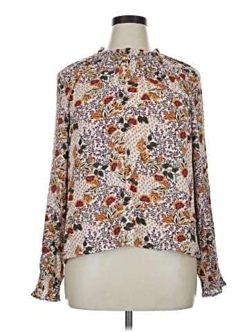 Garnet Hill Long Sleeve Blouse (view 1)