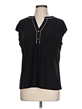 Anne Klein Short Sleeve Blouse